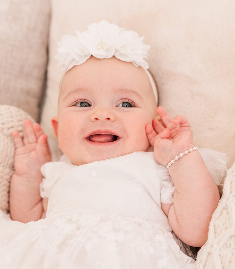 Cherished Moments Girls Silver Baby Cross Bracelet - Little Miss Muffin Children & Home