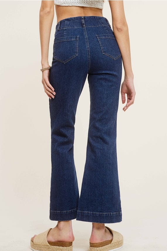 La Miel La Miel Soft Washed All Season Stretchy Two Button Pants - Little Miss Muffin Children & Home
