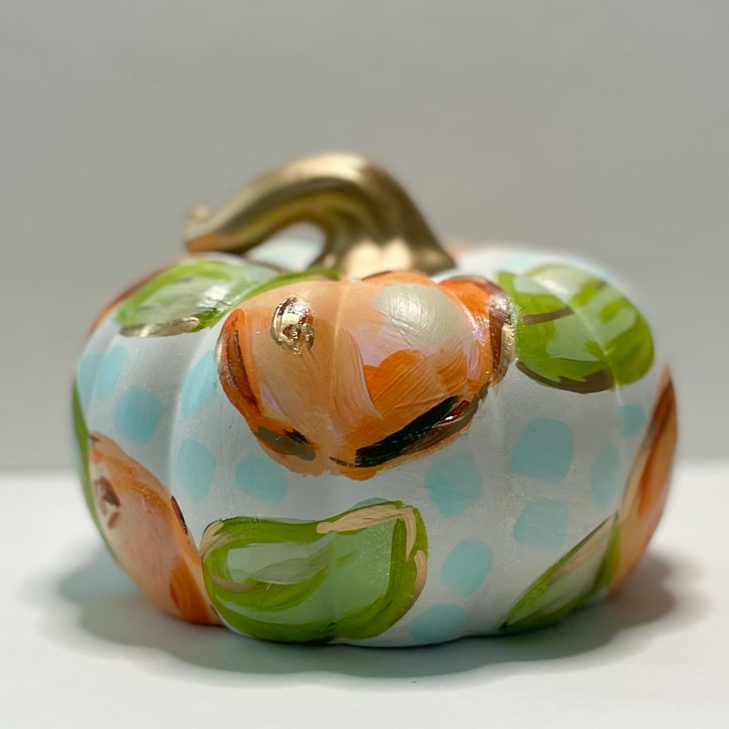 Jessica Reynolds Art Squatty Oranges Small Pumpkin - Little Miss Muffin Children & Home