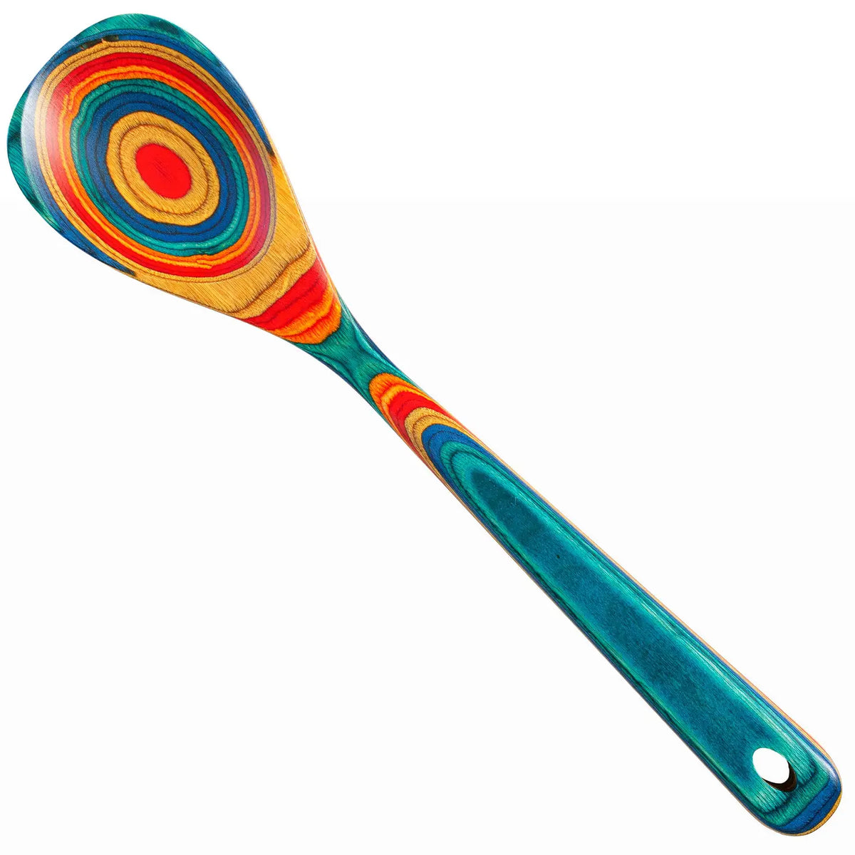 Totally Bamboo Baltique® Montego Bay Colorful Wooden Cooking Spoon, 12.5" - Little Miss Muffin Children & Home