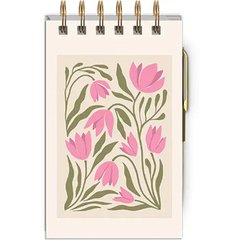 Lady Jayne Flower Market Tulip Spiral Notepad with Pen - Little Miss Muffin Children & Home