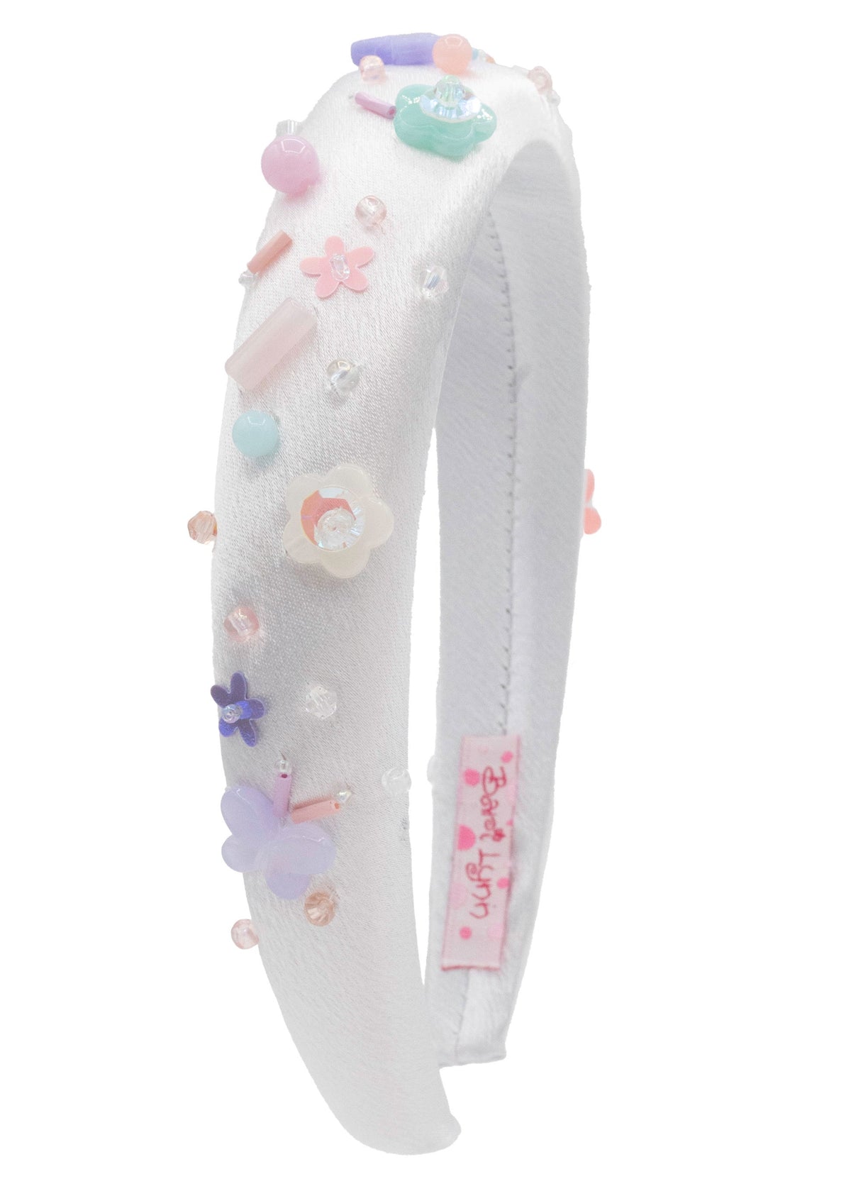 Bari Lynn Shimmer Small Butterfly Charm Knot Headband - Little Miss Muffin Children & Home