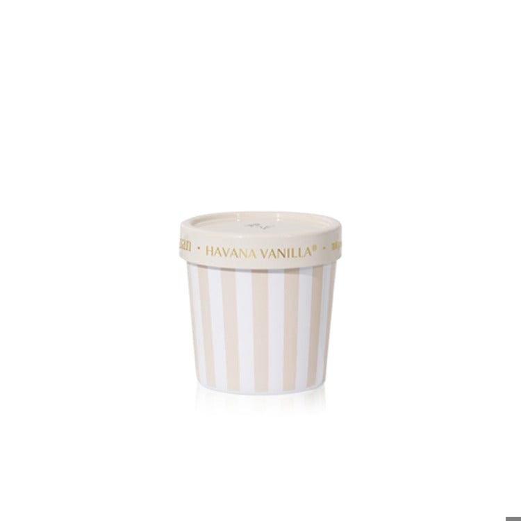 Havana Vanilla Artisan Caffe Capri 6.5oz Gelato Cup