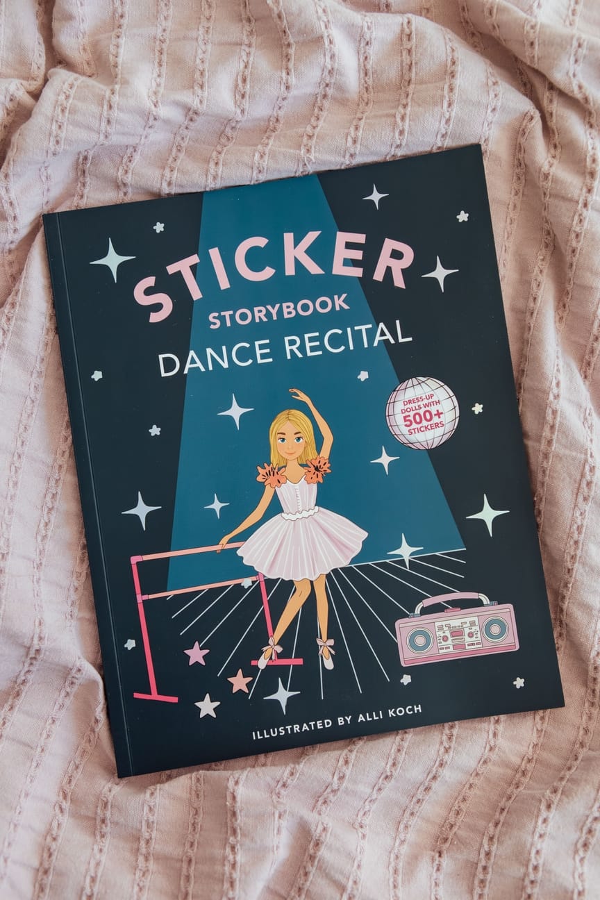 Paige Tate & Co My Sticker Storybook: Dance Recital (500+ Reusable Stickers) - Little Miss Muffin Children & Home