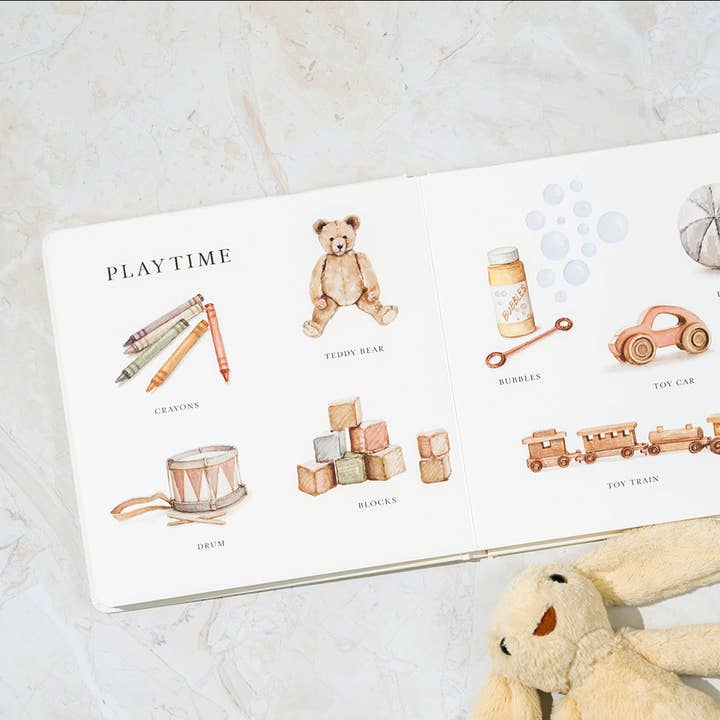Paige Tate & Co Our Big Book of First Words (Baby Board Book) - Little Miss Muffin Children & Home