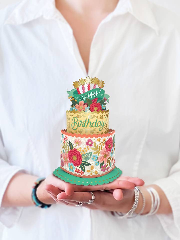 birthday cake card