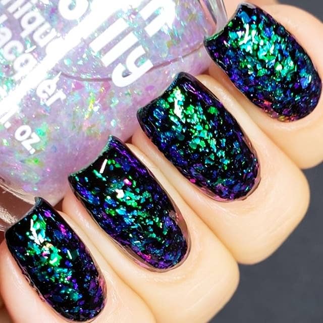 Polish Me Silly Sparkle Me Silly - Unicorn Glow Nail Polish - Little Miss Muffin Children & Home