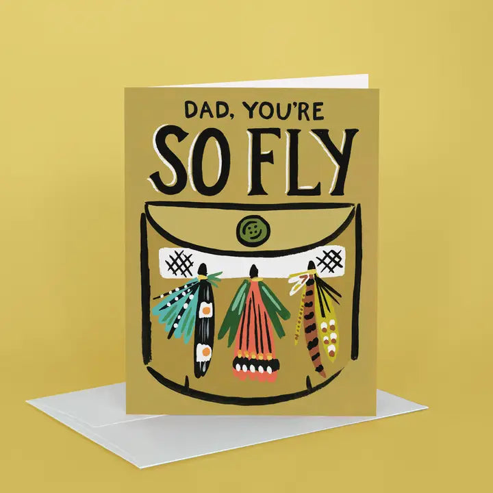 Fly Dad Greeting Card