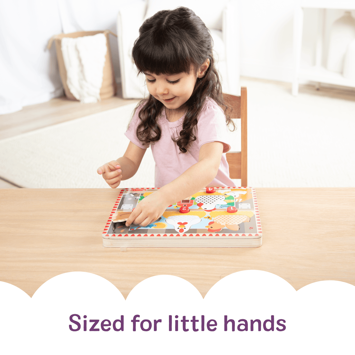 Melissa & Doug Happy Hens Push to Pop Puzzle - Little Miss Muffin Children & Home