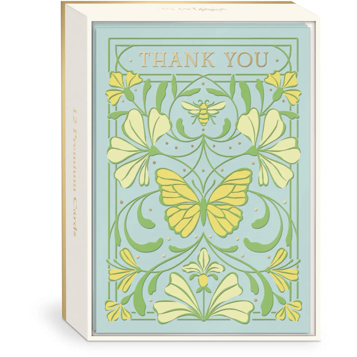 Lady Jayne Thank You Butterfly Notecard - Little Miss Muffin Children & Home
