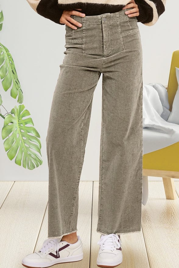 La Miel La Miel Mineral Washed Corduroy Pants - Little Miss Muffin Children & Home