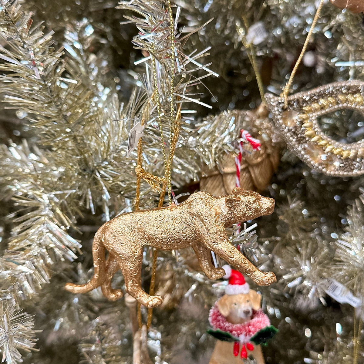 cheetah ornament