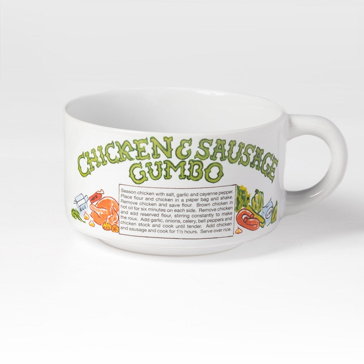 Youngberg & Co Inc Youngberg & Co Classic New Orleans Recipe Gumbo Bowls - Little Miss Muffin Children & Home