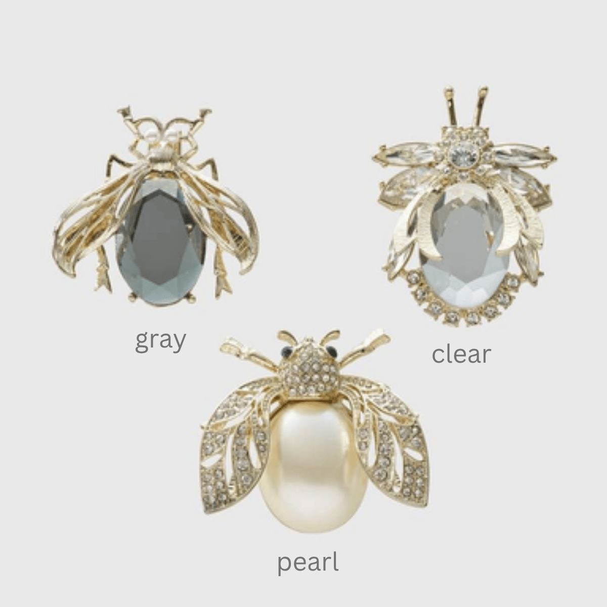 decorative bee clip