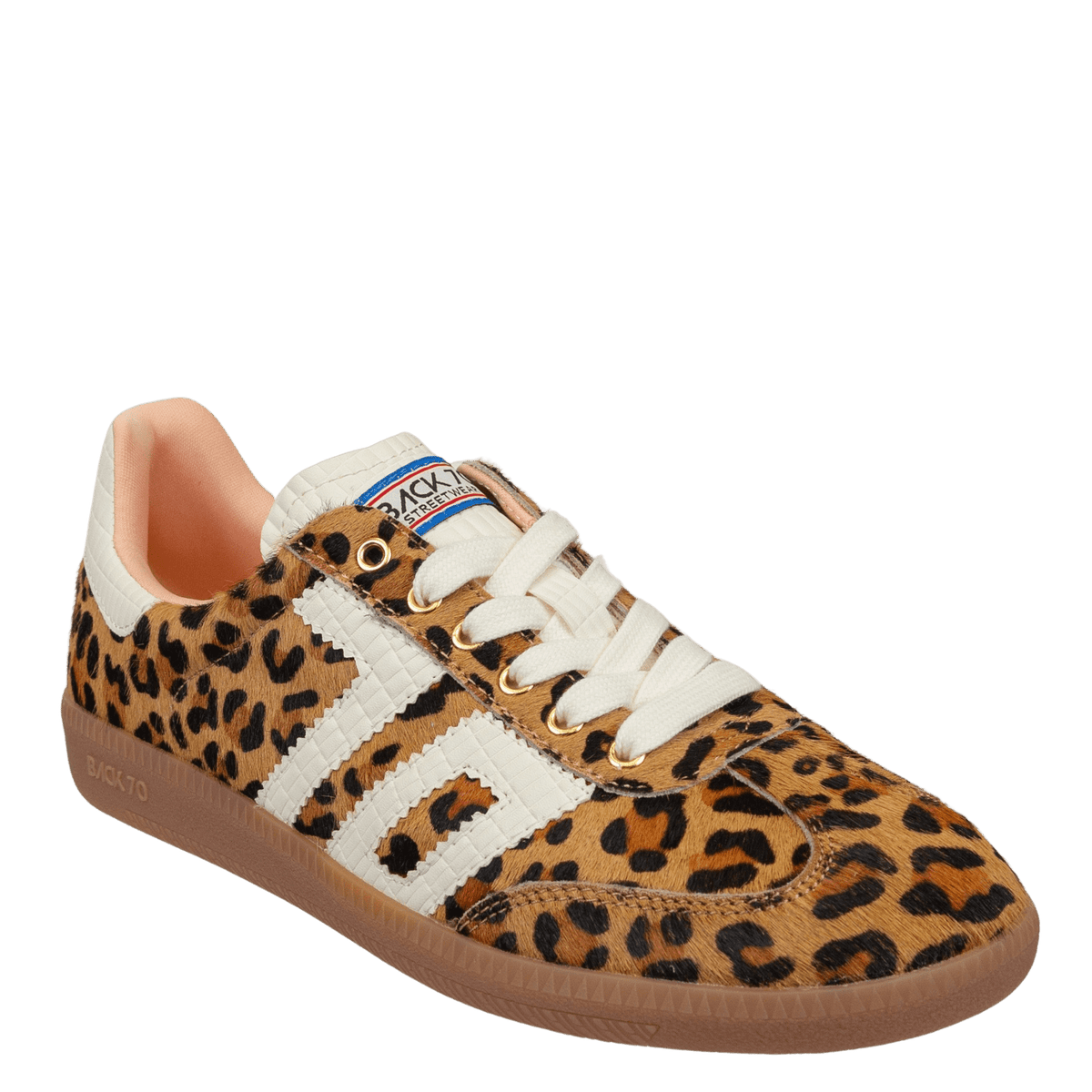 Back 70 Streetwear Back 70 Streetwear Cloud Sneakers in Leopard Camel - Little Miss Muffin Children & Home