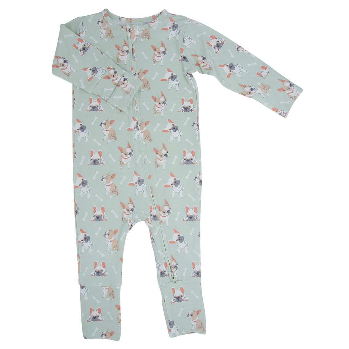 Sweet Bamboo Sweet Bamboo Convertible Romper Frenchie Fun - Little Miss Muffin Children & Home