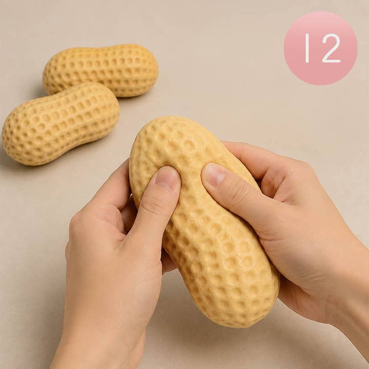 Sensibling Corp Peanut Shaped Squishy Stress Relief Toy - Little Miss Muffin Children & Home