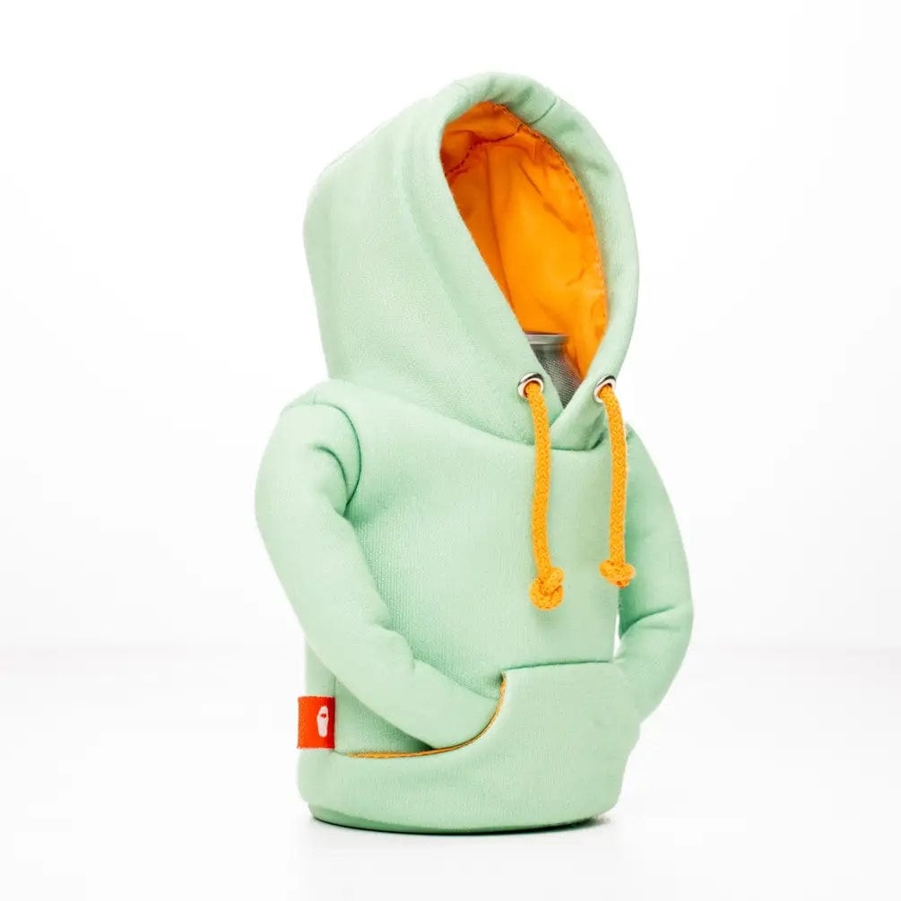 Puffin Drinkwear The Hoodie Insulated Beverage Cooler, Seafoam & Apricot - Little Miss Muffin Children & Home