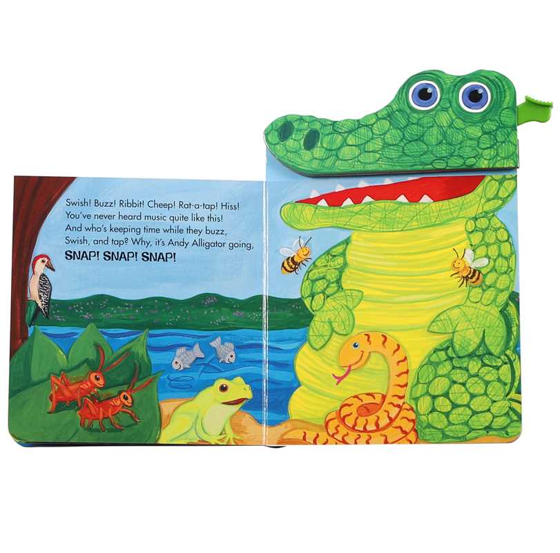Simon & Schuster Andy Alligator Board Book - Little Miss Muffin Children & Home