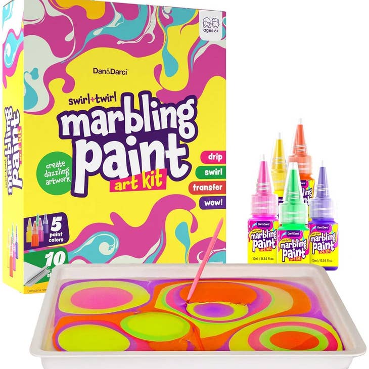 Surreal Brands Dan&Darci Marbling Paint Art Kit - Little Miss Muffin Children & Home