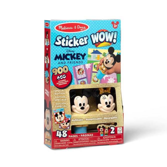 Melissa & Doug Sticker WOW! Deluxe Set - Mickey & Minnie - Little Miss Muffin Children & Home