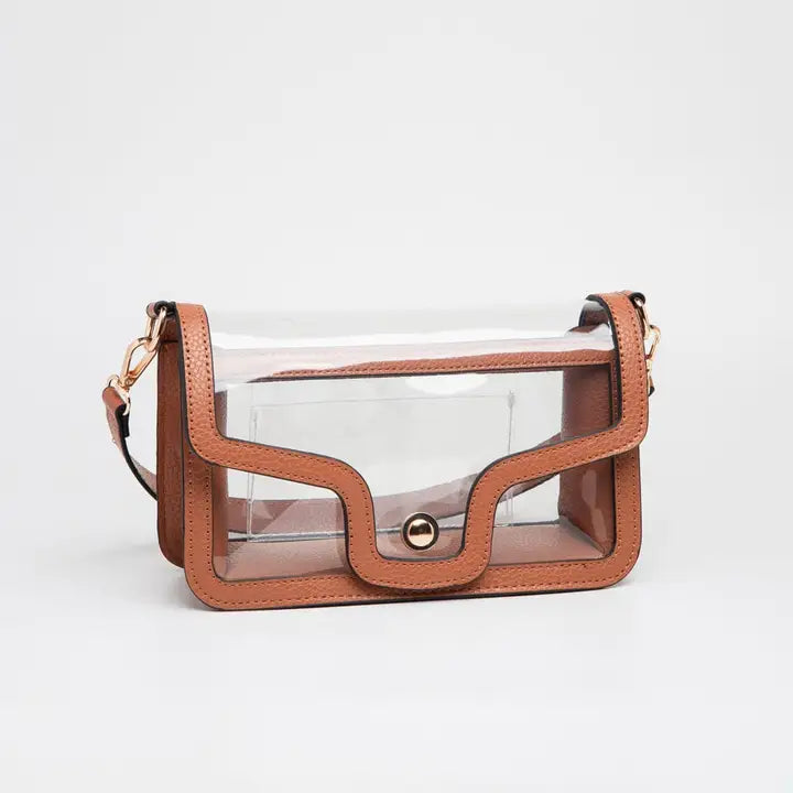 MiMi Handbags Nina Clear Gameday Shoulder Bag, 6 colors Available - Little Miss Muffin Children & Home
