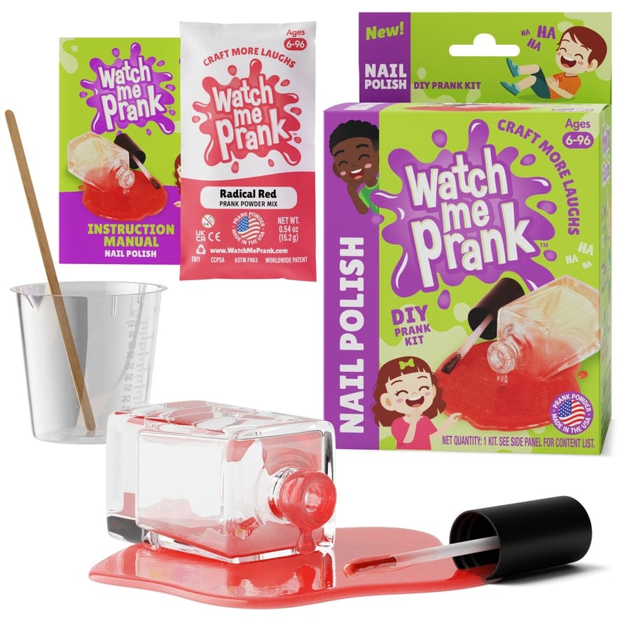 South Beach Bubbles Watchmeprank DIY Nail Polish Spill Prank Kit - Little Miss Muffin Children & Home