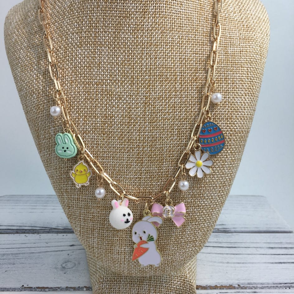 SongLily SongLily Easter Theme Charm Necklace - Little Miss Muffin Children & Home