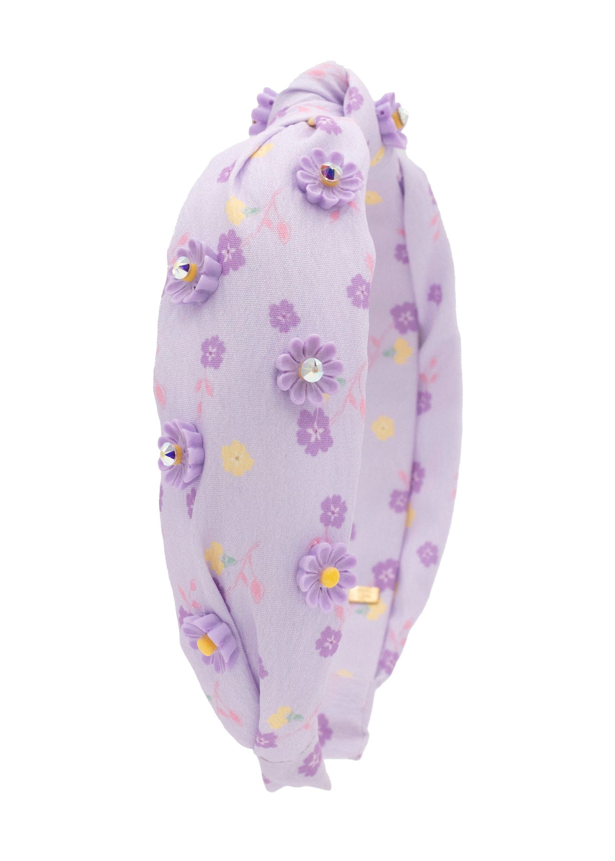 Bari Lynn Daisy Charm Print Knot Headband - Little Miss Muffin Children & Home