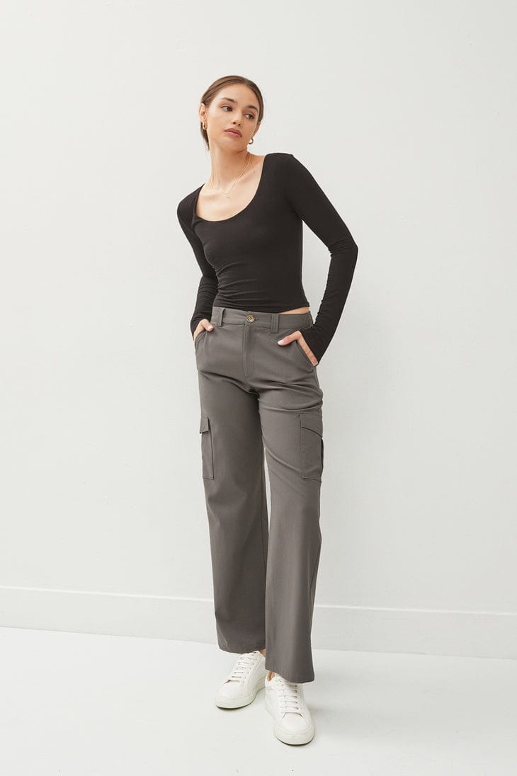 Be Cool Be Cool Wide Leg Tencel Cargo Pants - Little Miss Muffin Children & Home