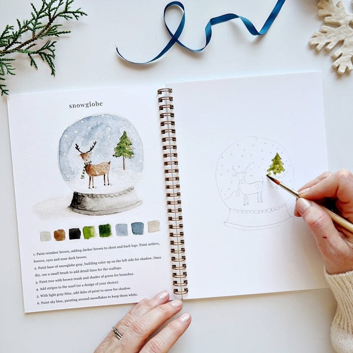 Emily Lex Studio Emily Lex Studio Winter Watercolor Workbook - Little Miss Muffin Children & Home