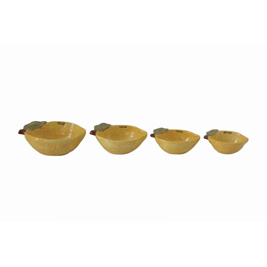 Creative Co-op Creative Co-Op Stoneware Measuring Cups - Little Miss Muffin Children & Home