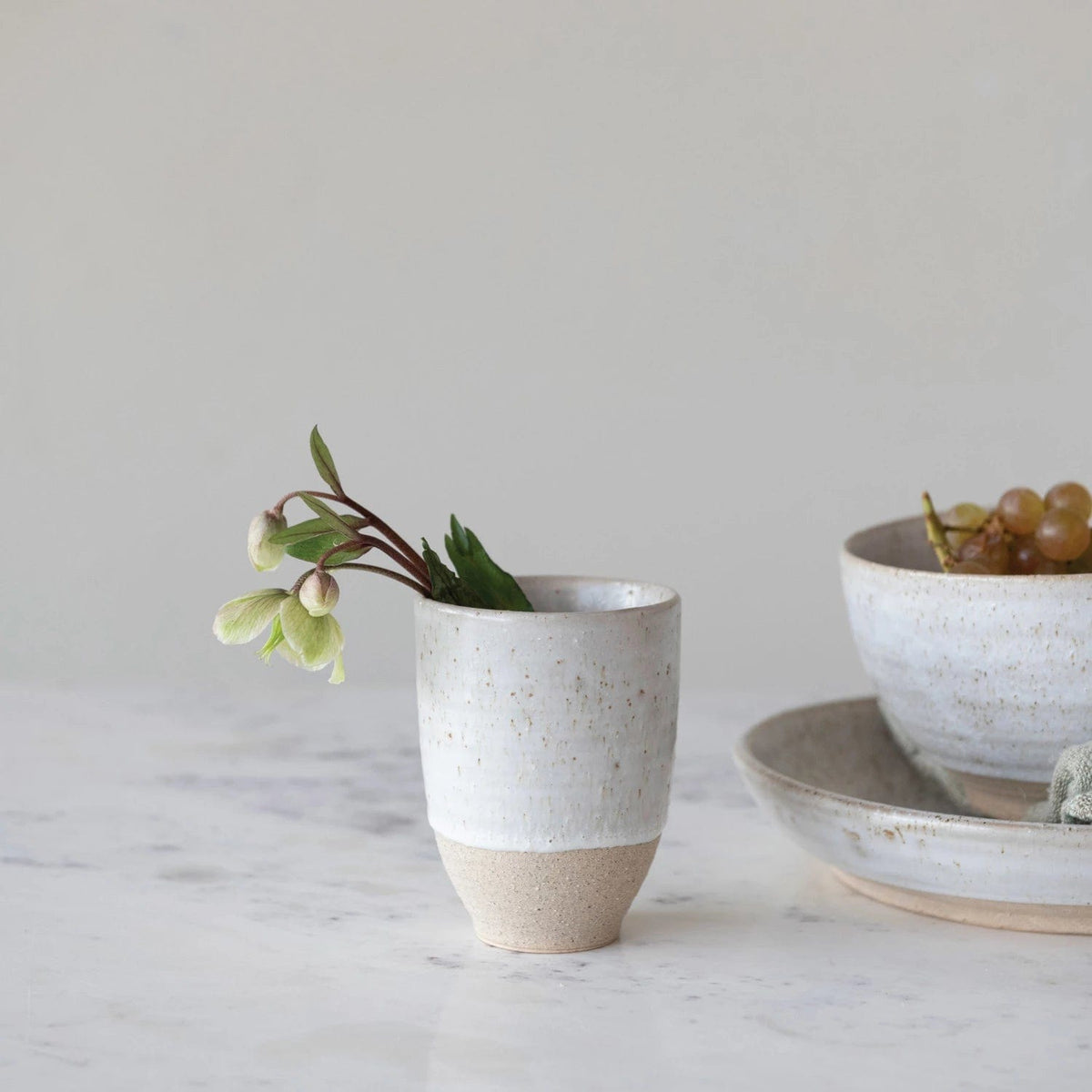 Creative Co-Op Creative Co-op Stoneware Cup - Little Miss Muffin Children & Home