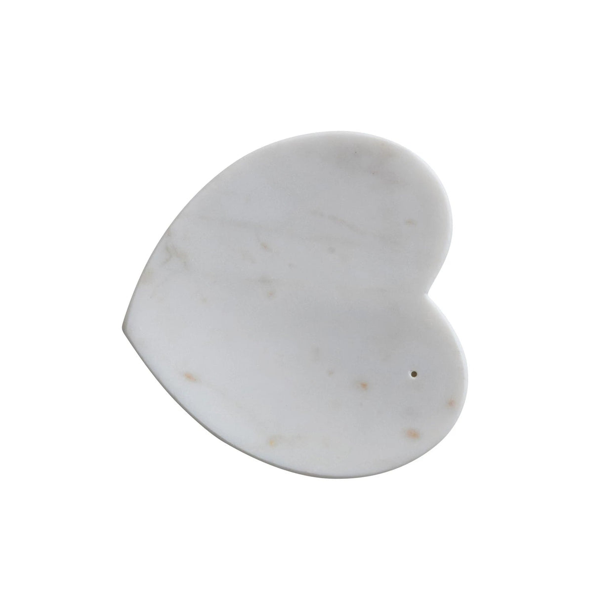 Creative Co-Op Creative Co-op Marble Heart Shaped Dish - Little Miss Muffin Children & Home