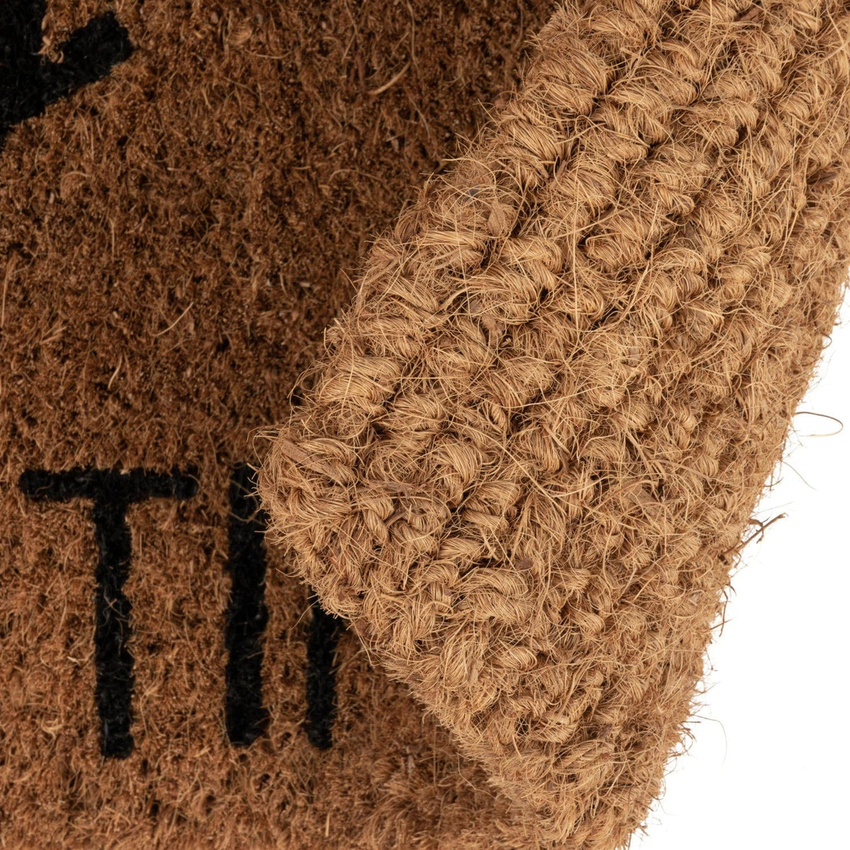 Creative Co-Op Creative Co-op "Hello Beautiful" Natural Coir Doormat - Little Miss Muffin Children & Home