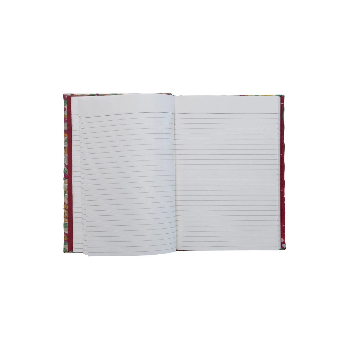 Creative Co-Op Creative Co-op Handmade Cotton Kantha Bound Paper Journal with 160 Ruled Pages - Little Miss Muffin Children & Home