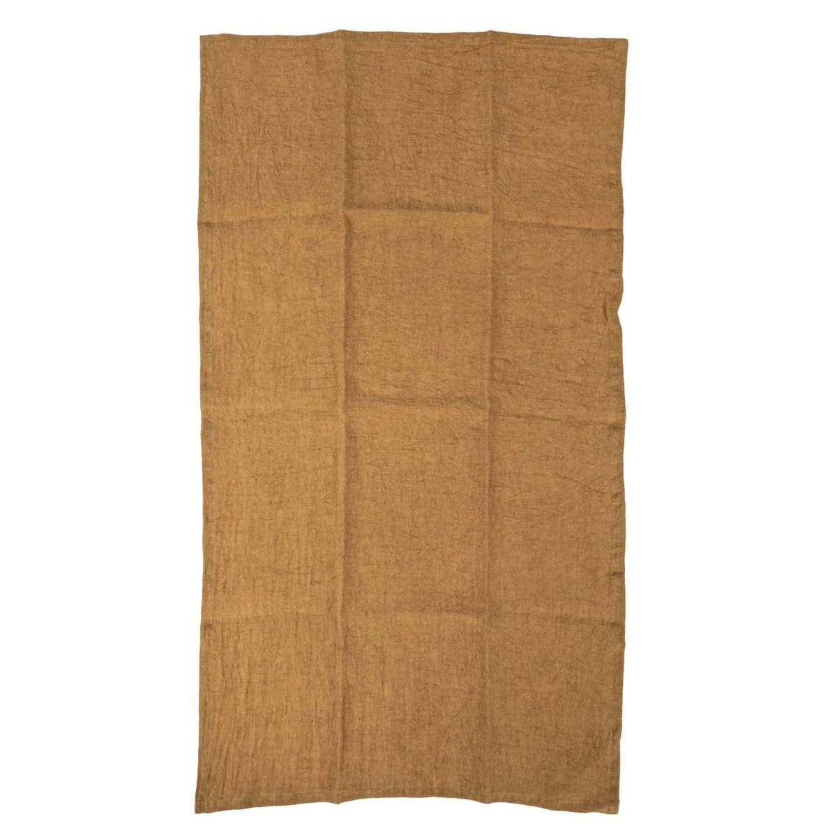 Creative Co-op Creative Co-op 36"L x 20"W Oversized Stonewashed Linen Tea Towel in Mustard - Little Miss Muffin Children & Home
