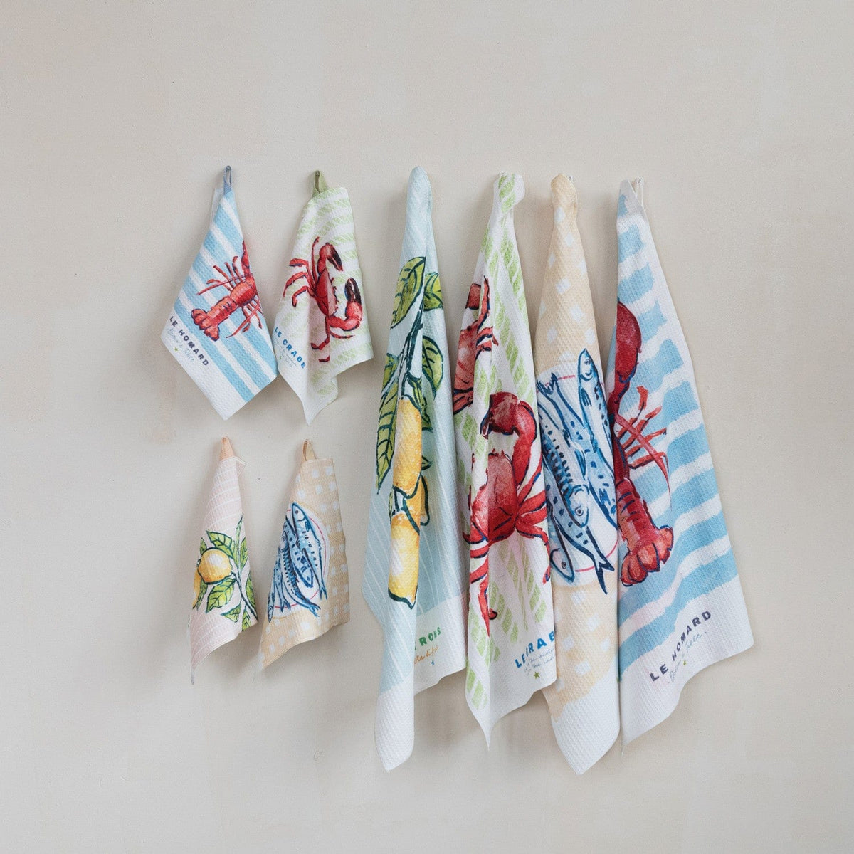 Creative Co-op Printed Recycled Microfiber Dish Cloth, 4 Available Styles - Little Miss Muffin Children & Home