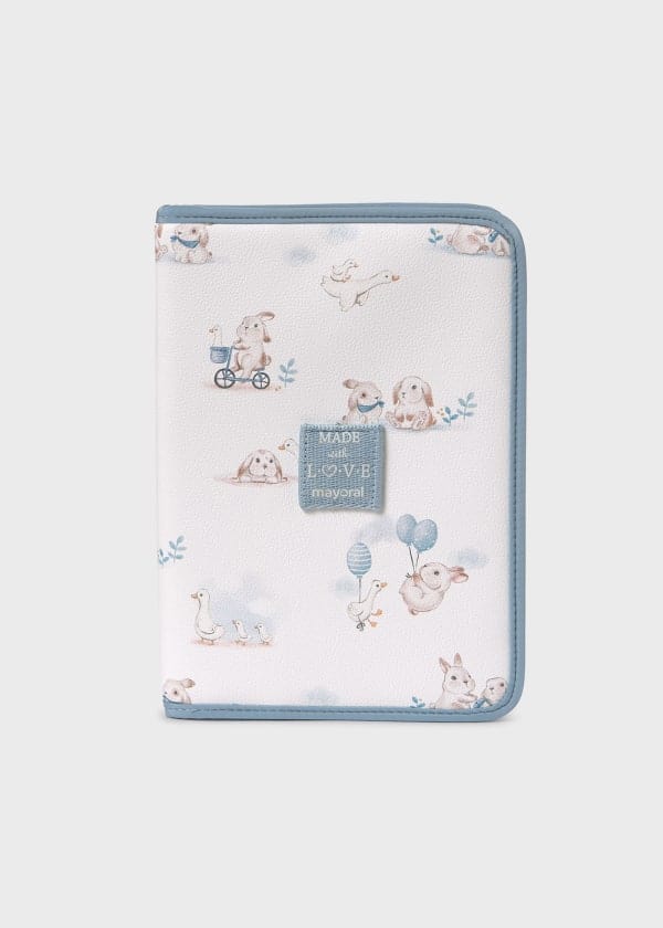 Mayoral Usa Inc Mayoral Zip Up Baby Fabric Portfolio, Available in 2 Colors - Little Miss Muffin Children & Home