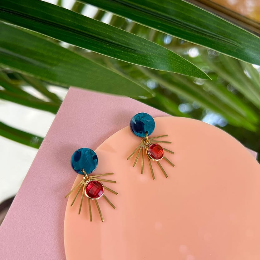 She's Rich in Glam Small Dangles