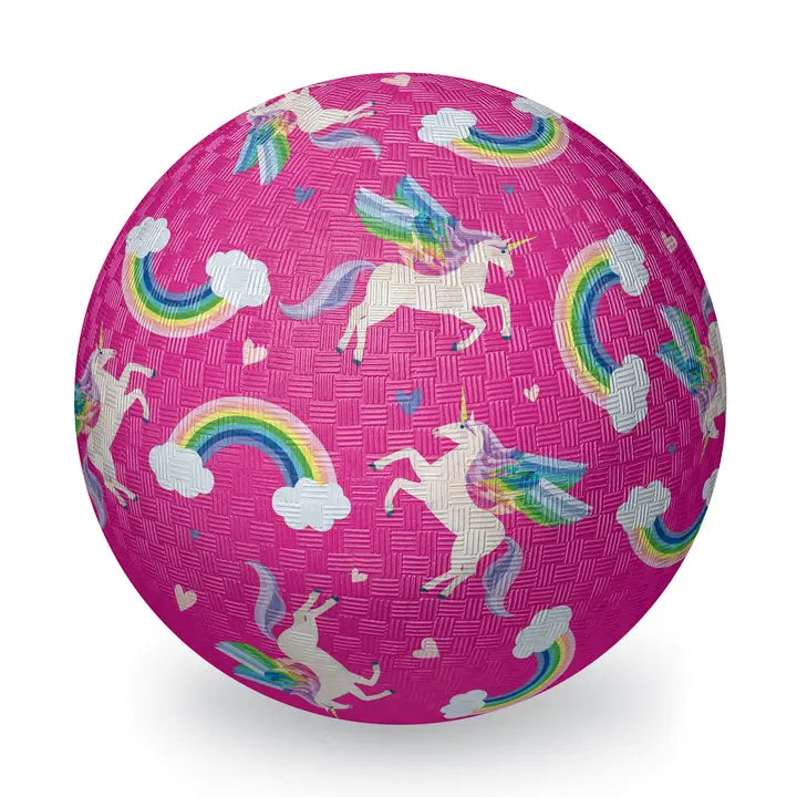 Crocodile Creek Unicorn Rainbow Playground Ball - Little Miss Muffin Children & Home
