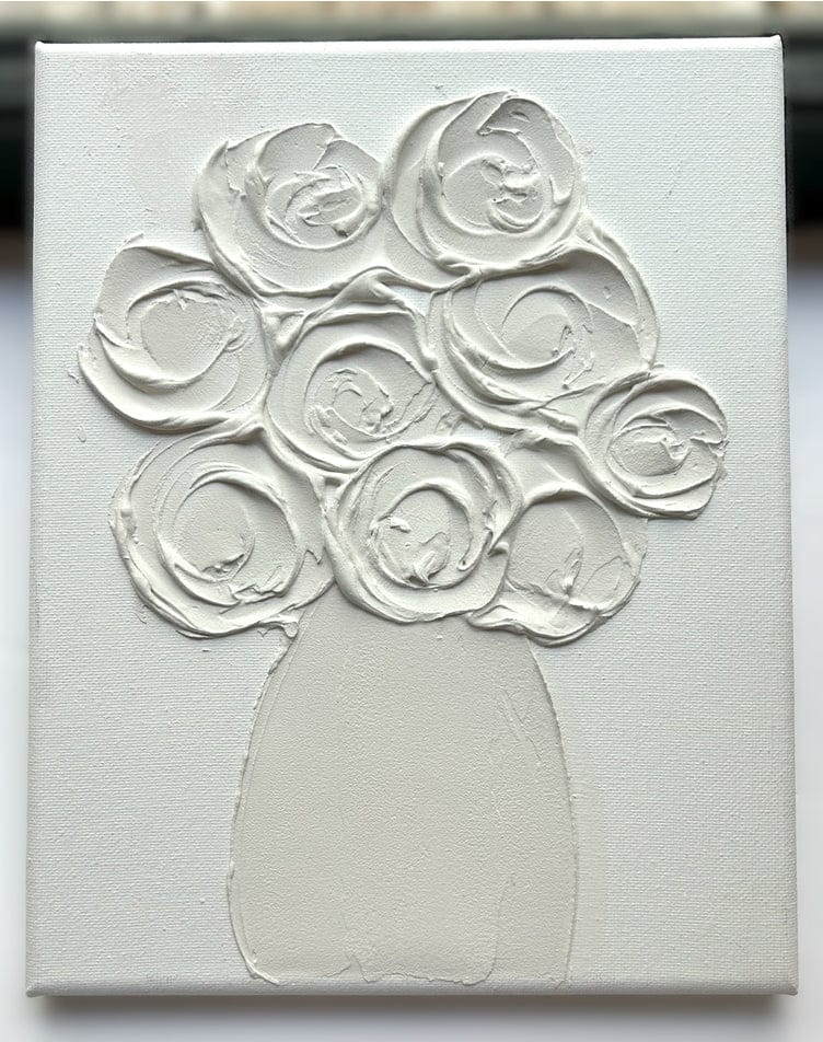 Coddiwomple Paint Your Own Canvas 8x10 Flowers in Vase, Still Life - Little Miss Muffin Children & Home