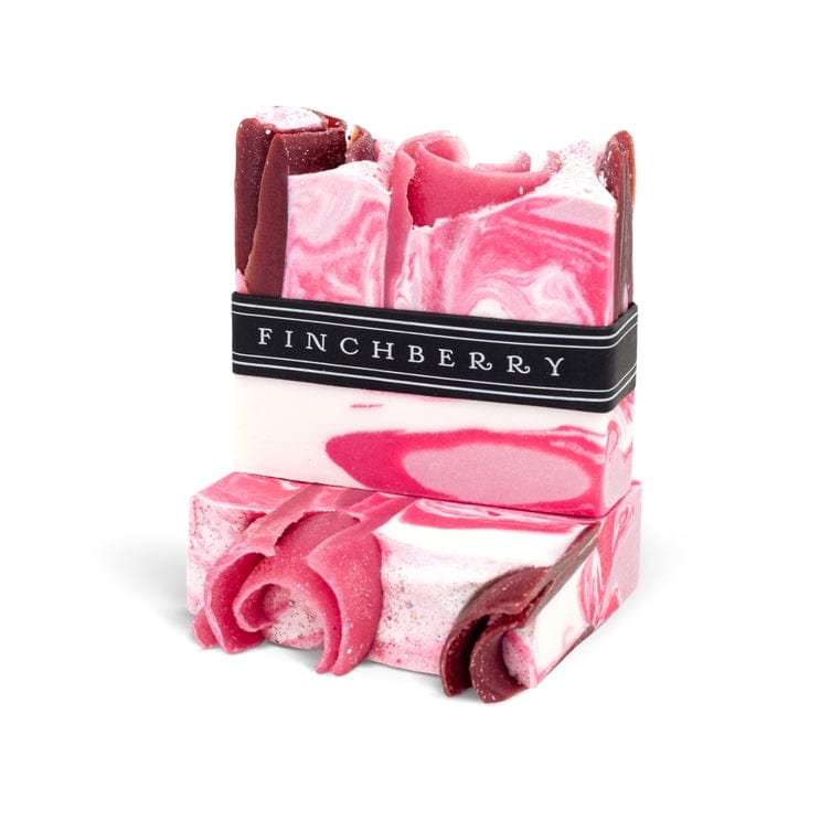 FinchBerry FinchBerry Rosey Posey Romantic Rose Scent Lush Lather Sliced Bar Soap - Little Miss Muffin Children & Home