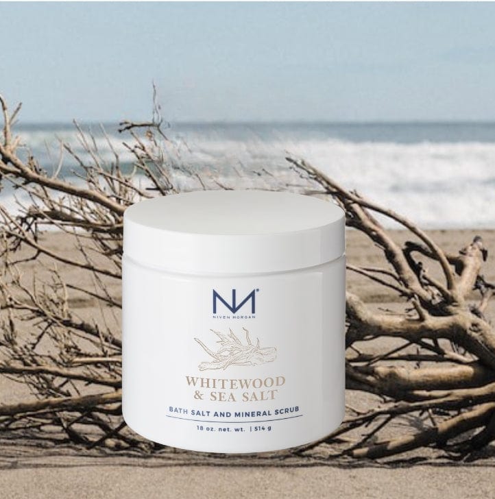 Niven Morgan Niven Morgan Whitewood & Sea Salt Bath Salt - Little Miss Muffin Children & Home
