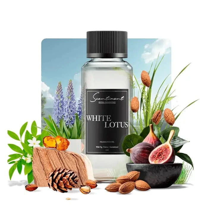 Scentiment Scentiment Fragrance Oil, White Lotus - Little Miss Muffin Children & Home