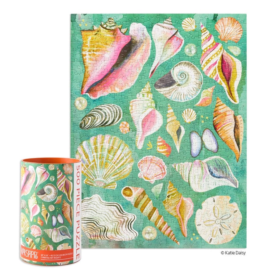 WerkShoppe WerkShoppe Shell Collector 500 Piece Puzzle - Little Miss Muffin Children & Home
