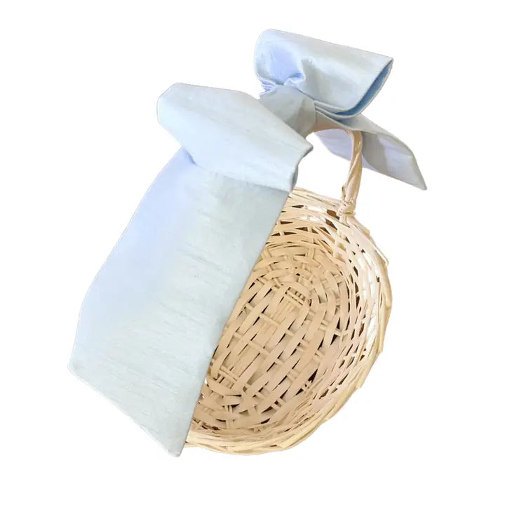 The Bow Next Door Dupioni Silk Basket Bow - Little Miss Muffin Children & Home
