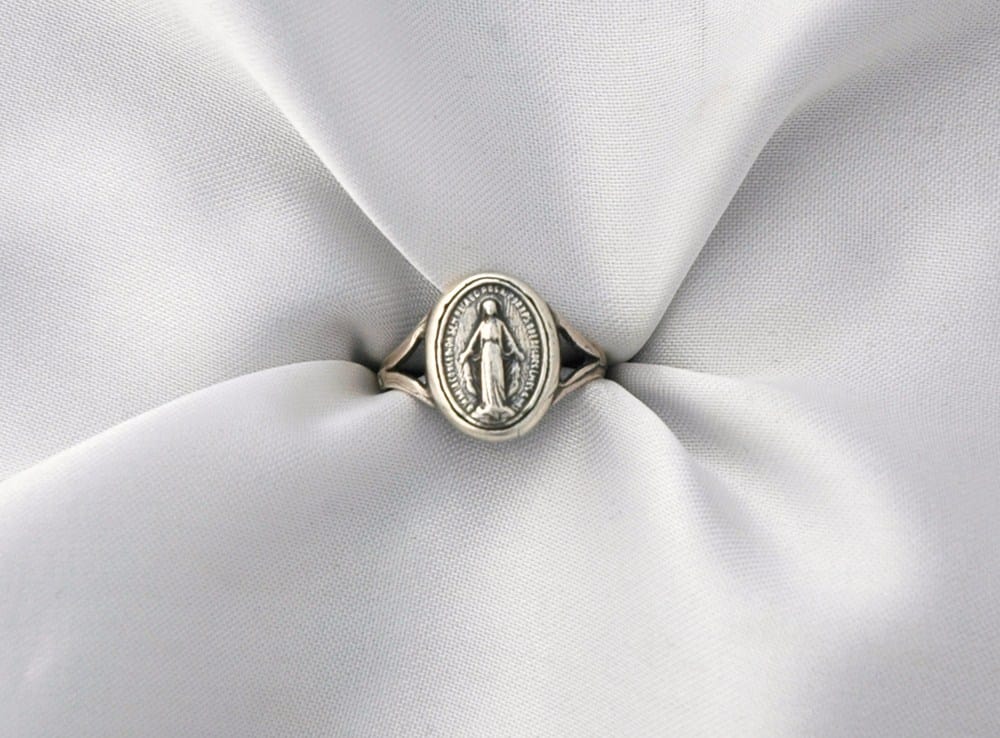 Contreras Designs Miraculous Medal Ring - Little Miss Muffin Children & Home