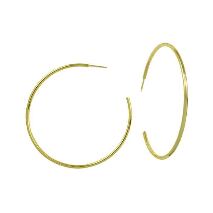 Betty Carre Betty Carre Vermont Hoop Earrings Shiny Gold - Little Miss Muffin Children & Home