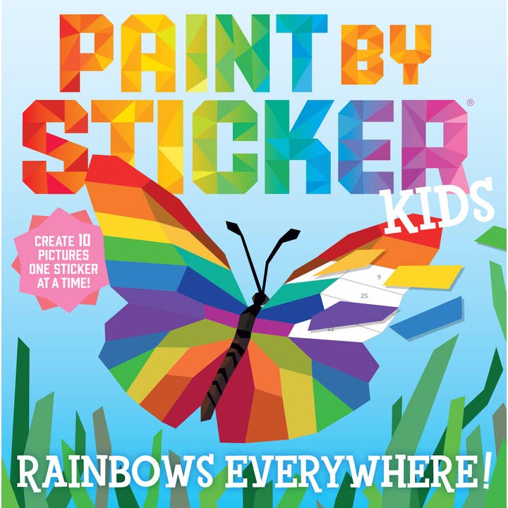 Hachette Book Group Paint by Sticker Kids: Rainbows Everywhere! - Little Miss Muffin Children & Home
